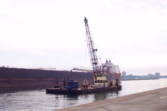 (Soo) Paul Bunyan (Soo Gatelifter) Repair Fleet Tug / Crane Barge: Billmaier /