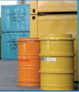 A proposal for new drums containers Integrity: isolate the waste from the
