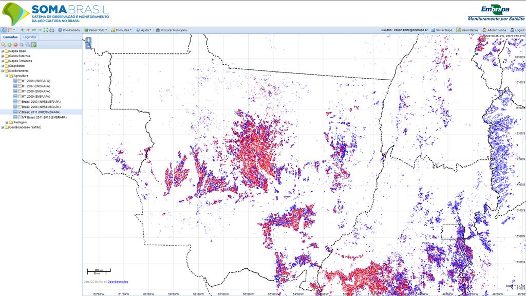 SPATIAL ANALYSIS OF LARGE AGRICULTURAL AREAS 1st