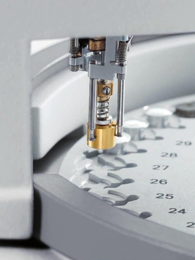 Reliable Automation Saves Time The sample robot is extremely robust and operates reliably 24 hours a day throughout the whole year.