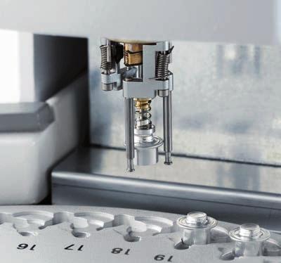 accessory hermetically sealed crucibles are automatically opened prior to measurement Universal gripper can handle all types of METTLER TOLEDO crucibles No sample