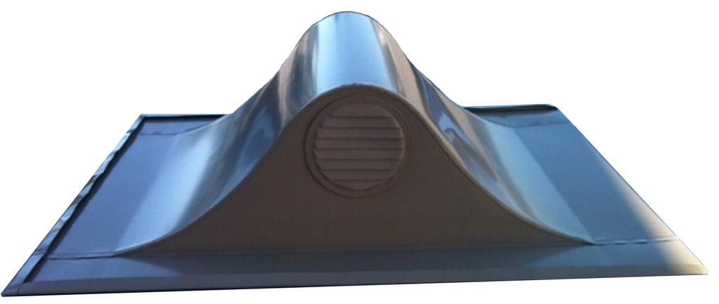 Off Ridge Vent 1 Mini Batten Standing Seam The DCSM Off-Ridge Vent comes with a built in onepiece flashing flange with a 1" return and is available in many of our standard colors.