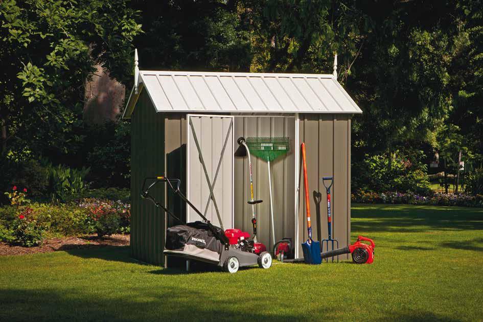 27m in Slate Grey with Off White Roof $799 (Accessories not included) OTW-SHED OTW-SHEDs are ideal when space is at a premium.