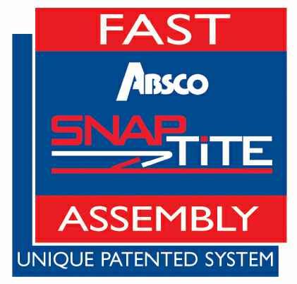 Model: 235SK ABSCO ASSEMBLY INTRODUCTION The snaptte assembly system locks most permeter channels to all roof and wall sheets wthout the need for tools and fasteners.