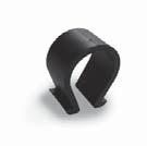 Optional: External Omega Cable Clip Material: polyamide, black Optional: End Cap for CrossRail 80 Material: glass fiber reinforced polyamide Optional: HEYClip SunRunner Cable Clip SS, S6404 Material: