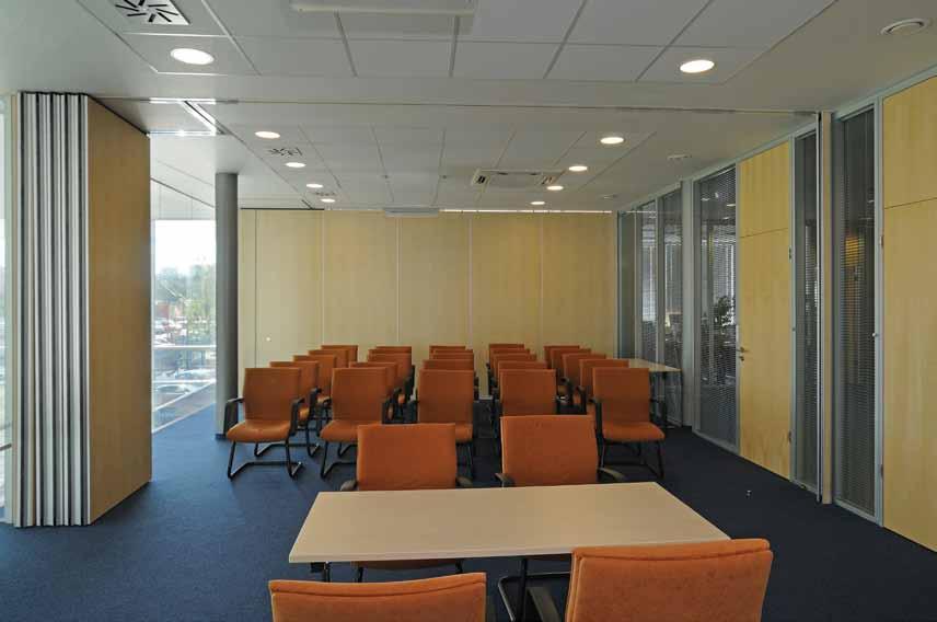 by dividing, we multiply Prestige-Space for every occasion From a large meeting room you then have several smaller ones