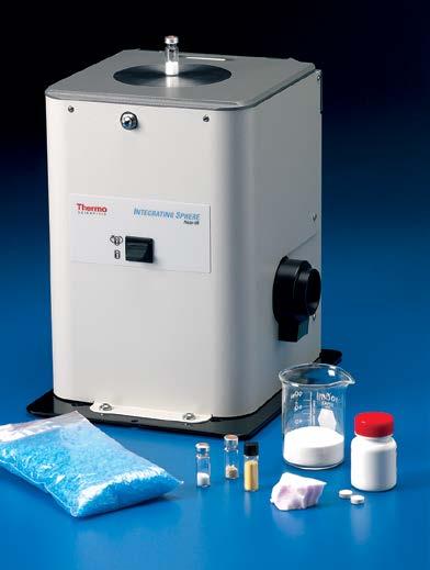 Maximize productivity Configure the spectrometer for routine daily use with the main sample compartment Eliminate accessory