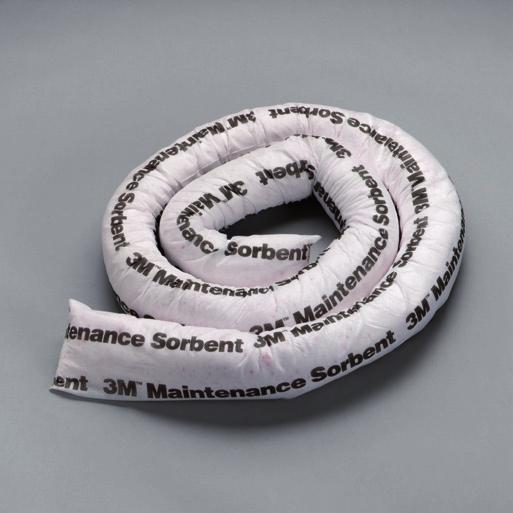 3M maintenance sorbents are not suitable for absorbing aggressive liquids.