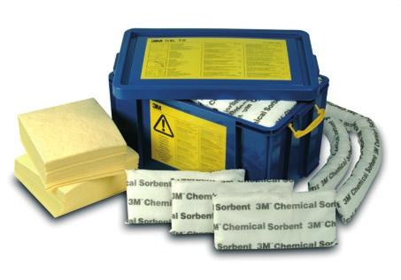 3M Hazardous Spill Response Kits + Cleaning up hazardous chemical spills, drips, and leaks +