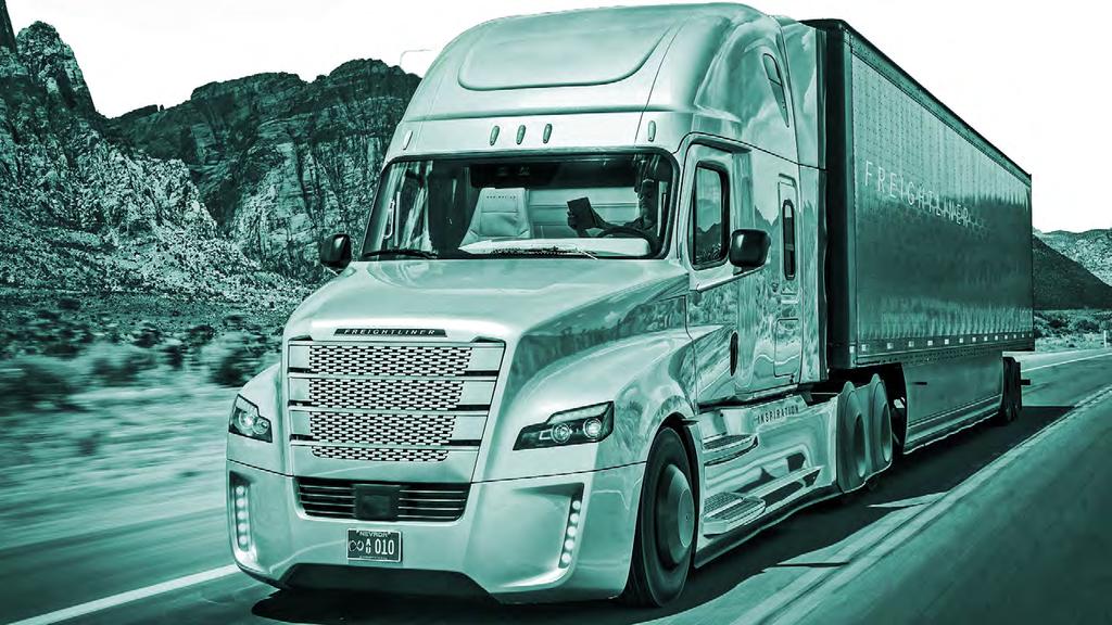 GALEN CARLSON URBANISM NEXT SPRING 2017 2: PERTINENT PARAMETERS AUTONOMOUS VEHICLE TECHNOLOGY: Across the board, experts in the field agree that the trucking and freight industry will be the first