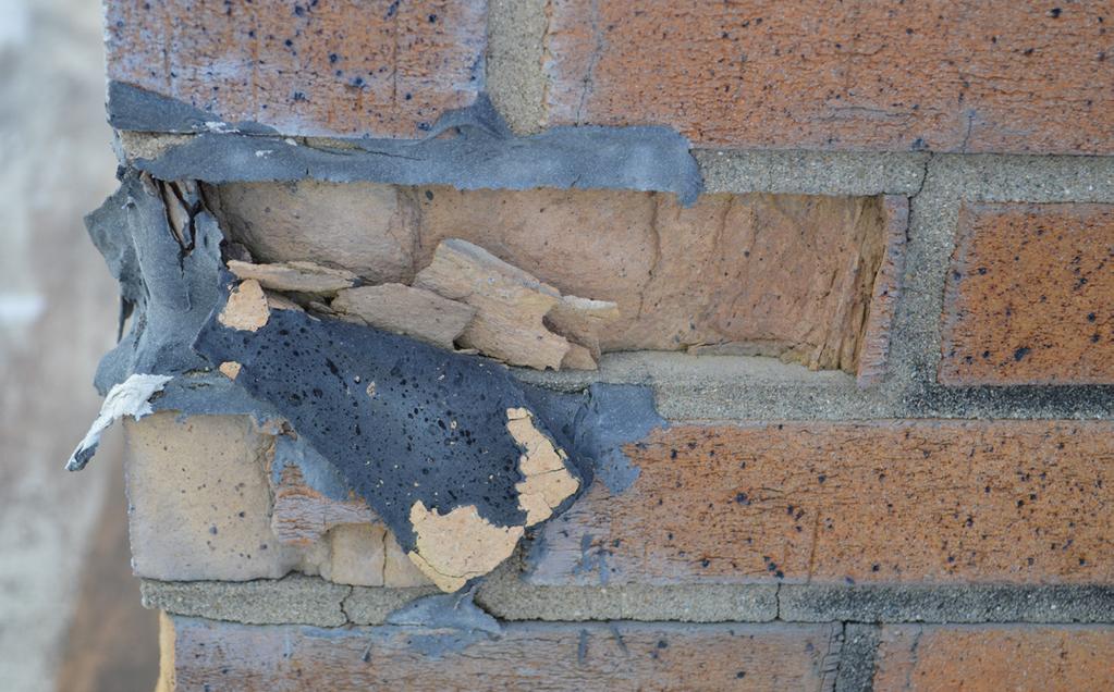 PROJECTS TO CONSIDER Brick and Mortar Areas of bricks and mortar in need of repair will be replaced.