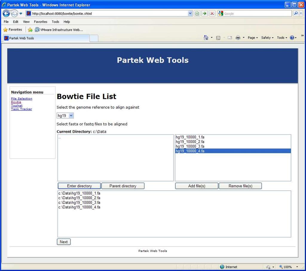 Partek Web Tools (coming