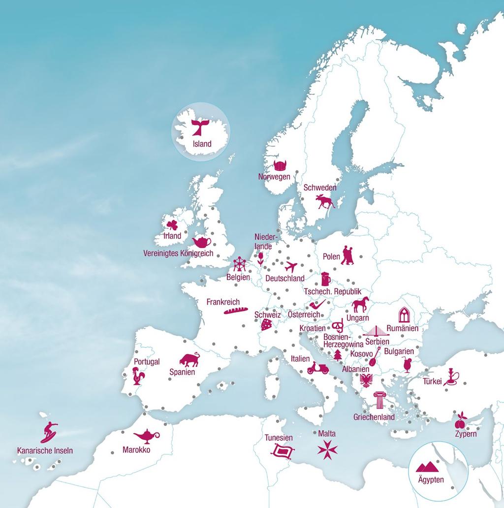 PORTRAIT & ROUTE NETWORK Eurowings is smart, dynamic and innovative.