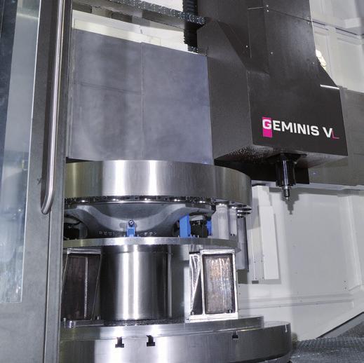 MACHINE DESCRIPTION The GEMINIS VL range has been developed on a knowledge base of machining