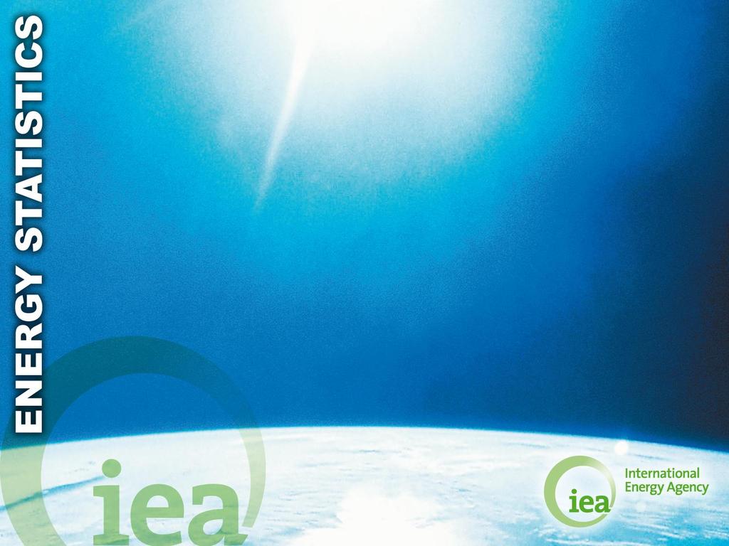 The Use of Energy Statistics to Estimate CO 2 emissions IEA Energy