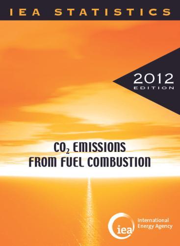 CO 2 Emissions from Fuel Combustion (2012 Edition) is available now.