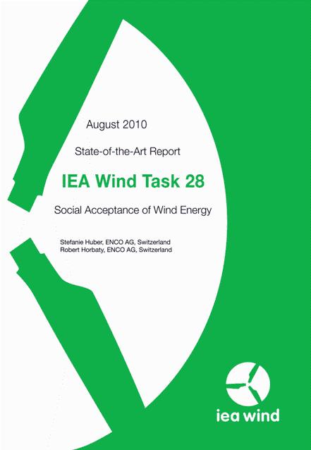 Task 28: Current Status State-of-the-Art Report (published) Today s knowledge on Social Acceptance of wind energy Basis for further work on Good Practice and Dissemination Good Practices (work in