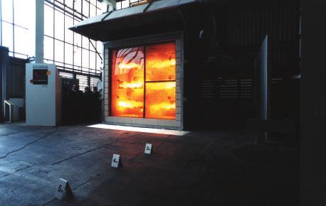 PYRAN provides not only fire protection, but is also fully toughened to meet safety requirements, so it can be installed in critical locations where safety glass is