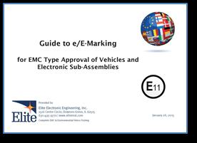 1 Define Your Target Market Download Elite guides to learn more about regulatory compliance processes: E-marking FCC Certification CE Mark The first key step in automotive EMC test and validation is