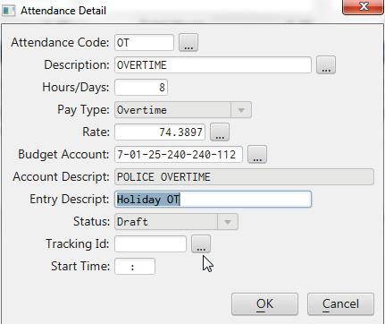 Employee Timesheets Delete - Select an existing row and click Delete to remove the transaction. Click Save on the main toolbar when finished.