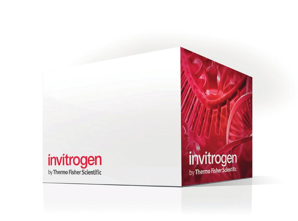 Optimized for maximum yield and purity From plasmid to genomic DNA and from DNA clean-up to automation, Invitrogen products bring flexible, innovative solutions to meet virtually every researcher s