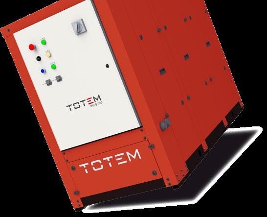 Choose TOTEM, smart heat and power The TOTEM is a