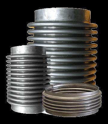 Manufacturing Capabilities Bellows Materials Based on operating temperature + media + pressure requirements + desired life cycle 300 Series Stainless Steel (any