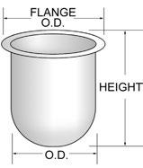 Flanged Dome Lenses Crown Plastics flanged dome lenses are designed for commercial and residential post top and pendant applications.