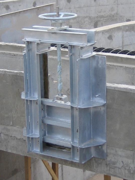 BİO -MAK PENSTOCK Production program includes; Upward sliding gates with openings ranging from