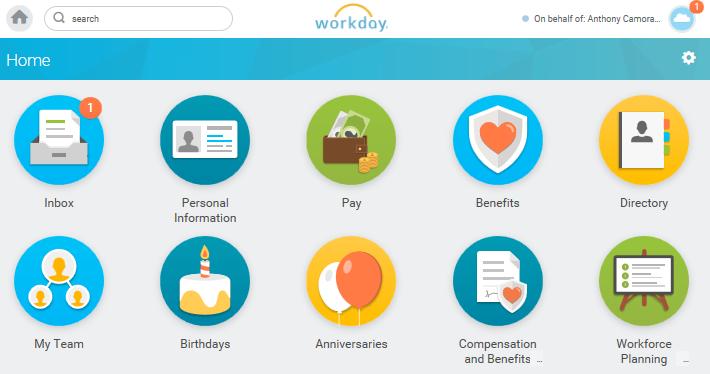 HR: Request Receive Notification of Which role(s) can do this step? HR Leader 1. Log in to Workday 2.