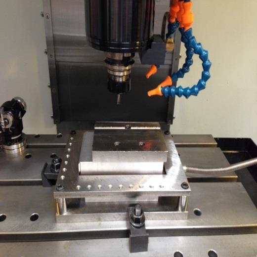 of these parameters can be calculated. 5.2.2 Experimental validation The cutting experiments were carried out on a 4-axis HAAS milling machine.