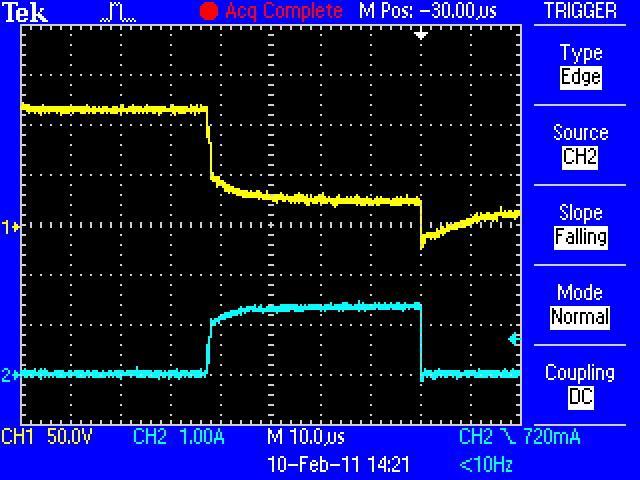 9 - A0013 discharging waveform.