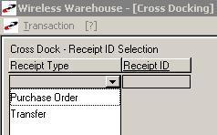 Here, you decide if you want the system to analyze recent receipts by the receipt transaction or by the receipt bin.