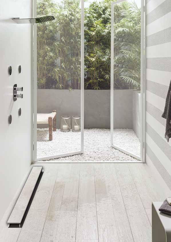 Shower trays imperband deck kit New waterproofing system for ceramic parquet-covered shower trays; specially designed for PORCELANOSA Grupo s PAR-KER and STARWOOD lines.