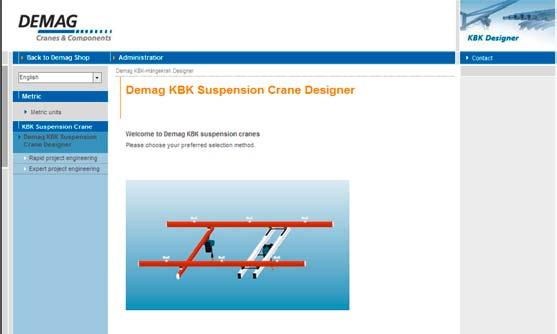KBK Designer your online planning tool You can find online project-engineering support for rapid selection