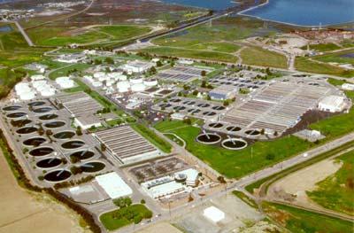 39 wastewater treatment plants discharge into San Francisco Bay and treat