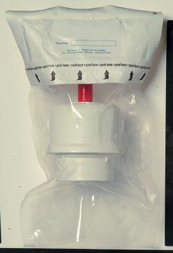 The schülke filtration 7A, 14A and 30LPA range are presented in a radiosterilized sachet, which