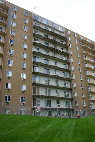 #5 Structural Concrete Balconies Concrete balconies are not immune to deterioration Numerous repairs required to exposed