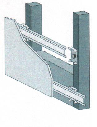 Drywall Stud Isolation Clip Isolation Clip Walls: One and Two layers of 5/8" Gypsum Board Resilient Sound Isolation Clip (RSIC-1) shall be 48 inches maximum on center.