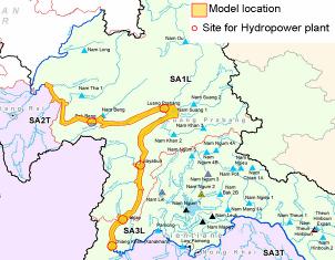 Hydrology and Hydropower Lao PDR Optimization study of hydropower plants on the Mekong river Feasibility study for an hydraulic and Energetic optimization of a chain of 5 hydro power