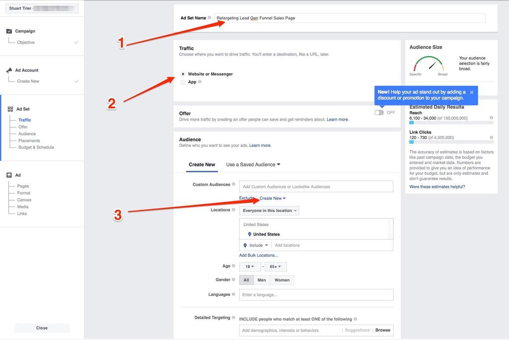 8. Facebook will then pop open this screen where you will click
