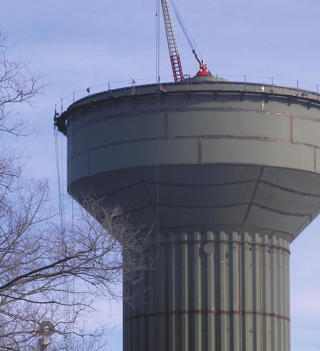 INSPECTIONS As the leading provider of coatings for water storage tanks, Tnemec has monitored field evaluations of its Hydro-Zinc primer since its first use.