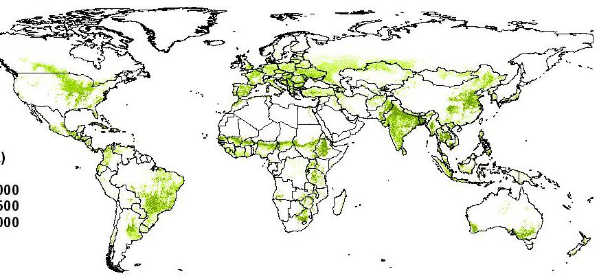 Most poor countries lie in the tropics where climatic conditions are more varied