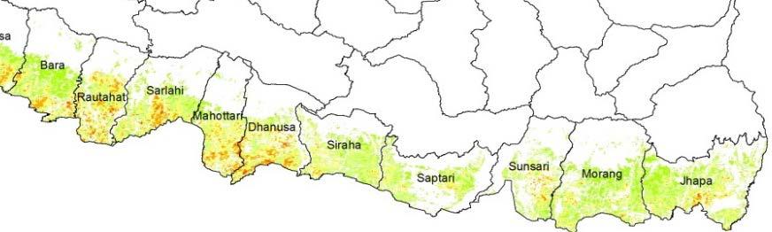 Operationalizing Agriculture monitoring system in Nepal SERVIR Phase I