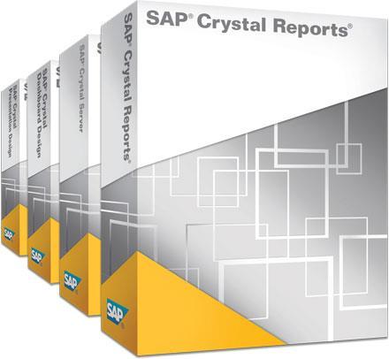 SAP Crystal Reports 2013 Further Enrichments to support Partner and Customer What's new in SAP Crystal Reports products: Supports MS Windows 8/ Windows Server 2012