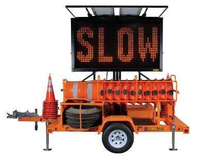 Portable Changeable Message Signs 91 (PCMS) PCMS shall display only traffic operational, regulatory, warning, and guidance information, and shall