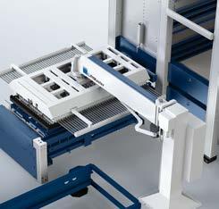 Automation LiftMaster and LiftMaster Sort 15 You can easily load and unload auxiliary pallets with the LiftMaster.