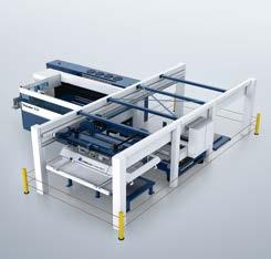 Automation LiftMaster Linear Basic 21 Reliable loading with the TRUMPF suction frame.