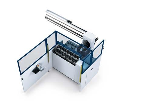 laser machines. The classic ToolMaster has a carousel and puts the tools in position with the swivel arm. You can achieve maximum flexibility with a ToolMaster Linear.