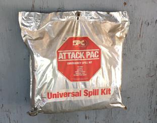 Provide employees and contractors with absorbent materials for spill containment and cleanup.